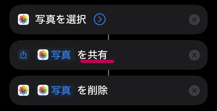 ショートカットの例（回避方法）