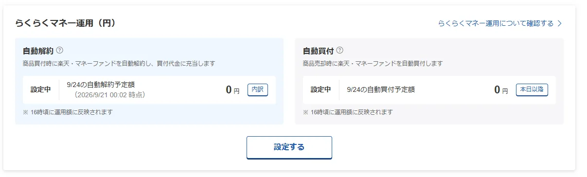 らくらくマネー運用(円)